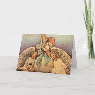 Vintage Mother Goose Children Jessie Willcox Smith Card