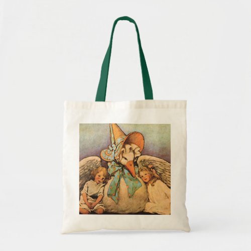 Vintage Mother Goose Children Jessie Willcox Smith Tote Bag