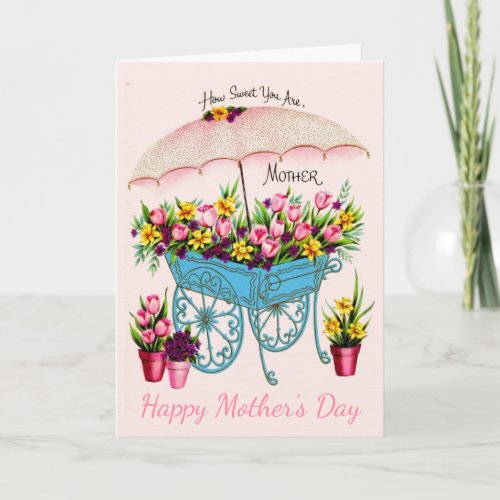 Vintage Mothers Day Card