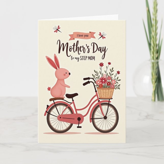 Vintage Mothers Day Animal Card (Front)
