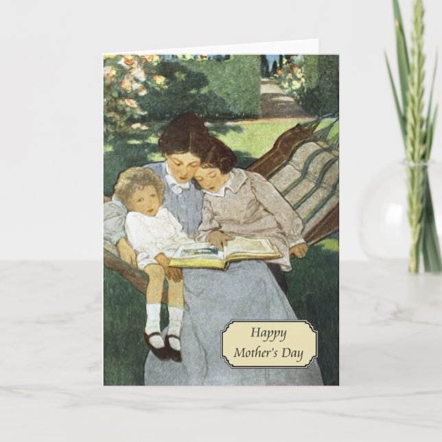 Vintage Mother's Day by Jessie Willcox Smith Card (Front)