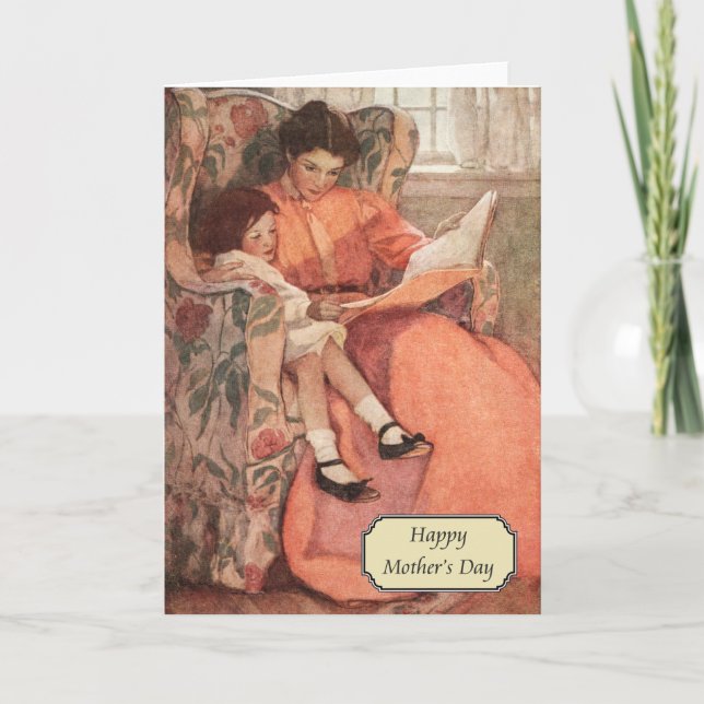 Vintage Mother's Day by Jessie Willcox Smith Card (Front)