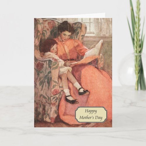 Vintage Mothers Day by Jessie Willcox Smith Card