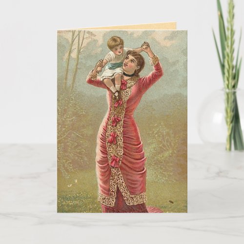 Vintage Mothers Day Card