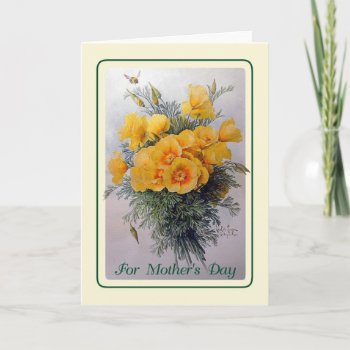 Vintage Mother's Day Card by Vintagearian at Zazzle