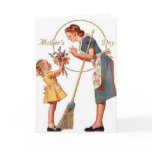 Vintage Mother's Day Card with Cute Message Vintage Mother's Day Card with Cute Message