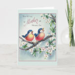 Vintage Mother&#39;s Day Card With Love at Zazzle