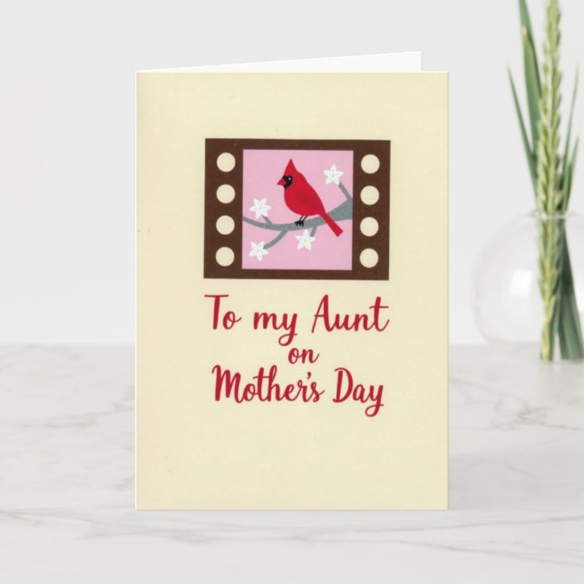 Vintage Mothers Day Frame Card (Front)
