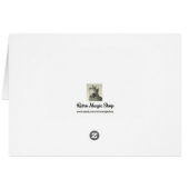 Vintage Mother's Day Greeting Card (Back Horizontal)