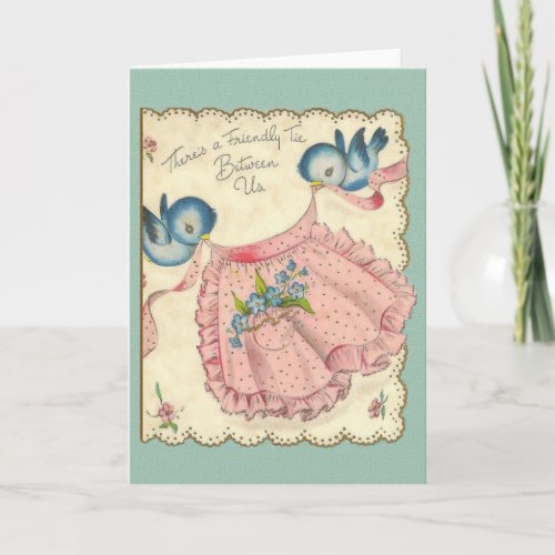 Vintage Mothers Day Greeting Card