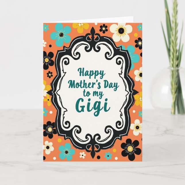 Vintage Mothers Day Love Card (Front)