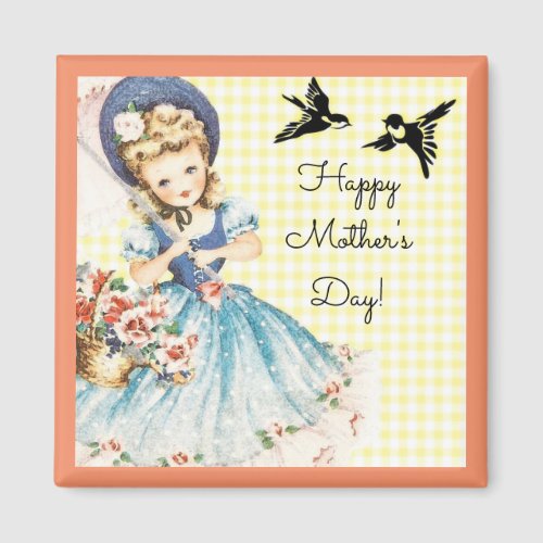 Vintage Mothers Day Magnet