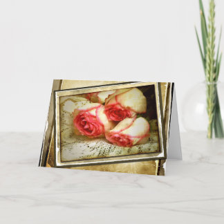 Vintage Mother's Day Rose Card