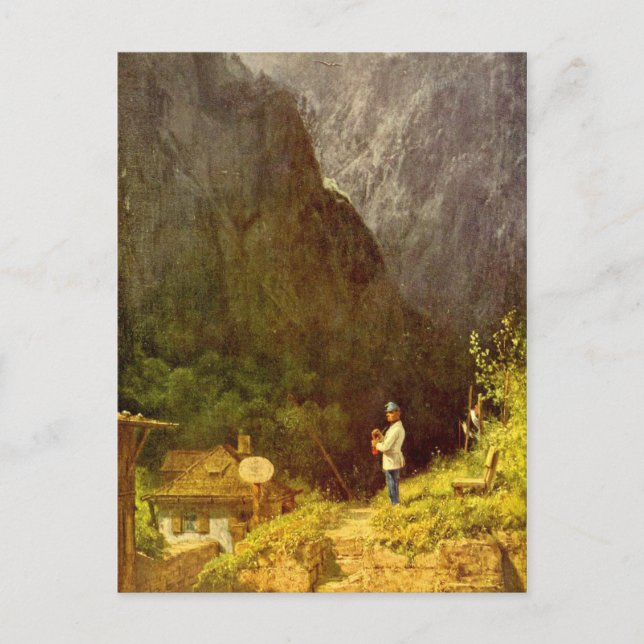 Vintage Motive - Tyrolean Toll House Postcard (Front)