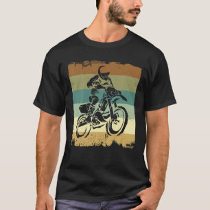 Vintage Motocross Motorcycle Dirt Racing T-Shirt