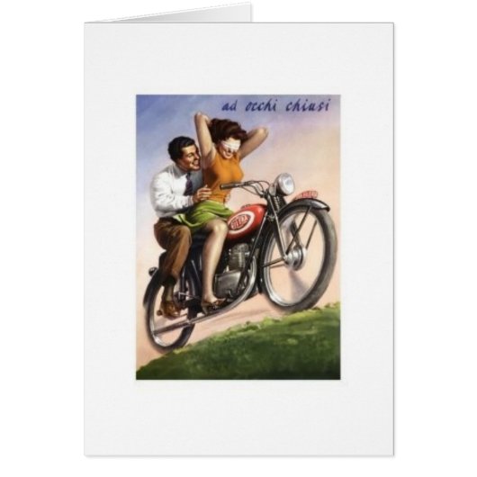 Vintage Motorcycle (Front)