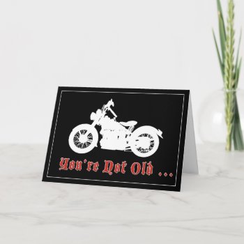 Vintage Motorcycle Birthday Card by coolcards_biz at Zazzle