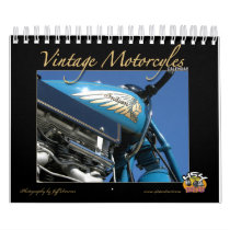 Vintage Motorcycle Calendar