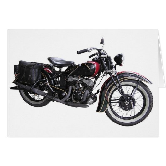 Vintage Motorcycle Cards (Front Horizontal)