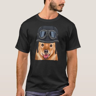 Vintage Motorcycle Helmet Finnish Spitz T-Shirt