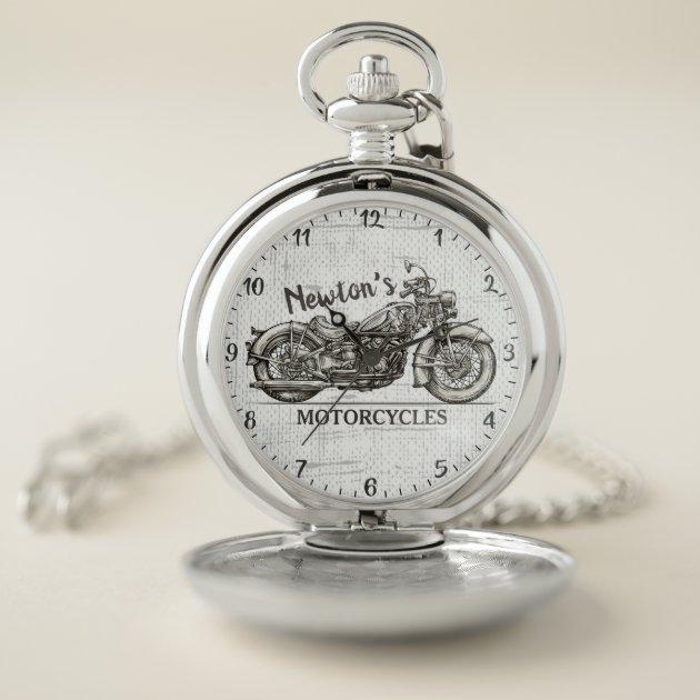 Biker pocket watch shop