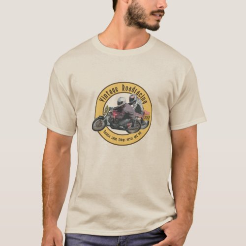 Vintage Motorcycle Racing T_Shirt