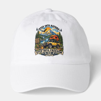 Vintage Motorcycle Road Trip T-Shirt | Classic Ame Hat