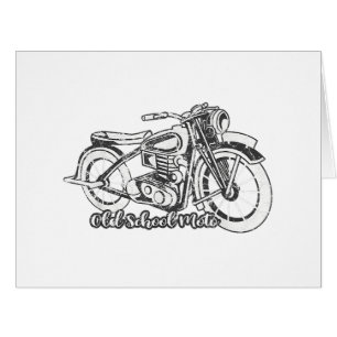 Vintage Motorcycle Shirt Cards
