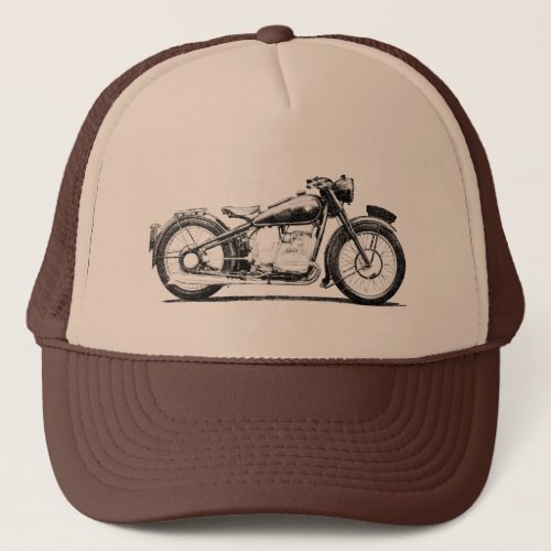 Vintage motorcycle shirts _ 1936 BMW 500 Trucker Hat