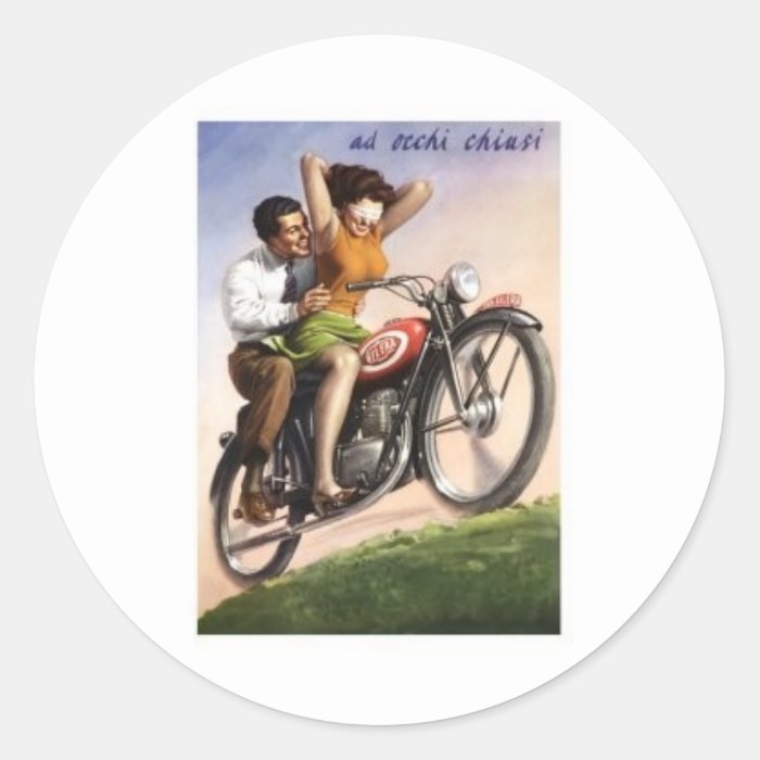 Vintage Motorcycle Stickers