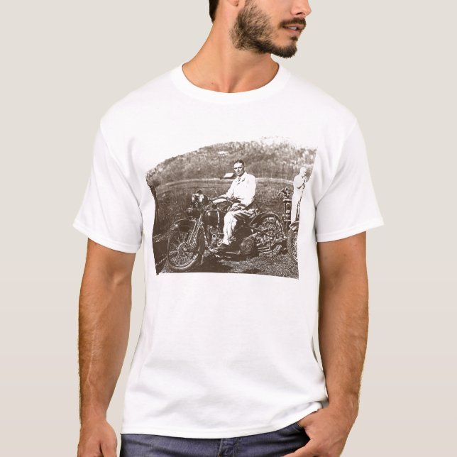 vintage motorcycle T-Shirt (Front)