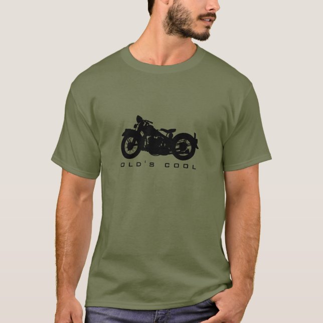 Vintage Motorcycle T-Shirt (Front)