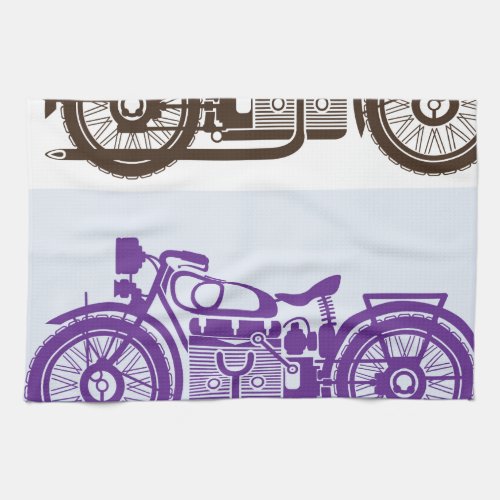 Vintage Motorcycle Towel