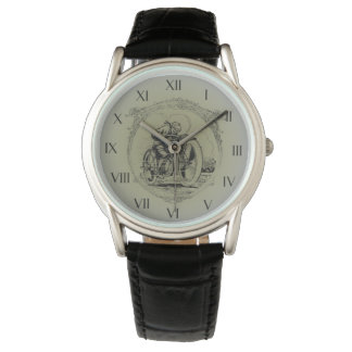 Vintage Motorcycle watch design