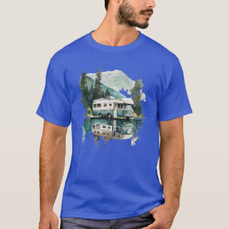 Vintage Motorhome Adventure retro T-Shirt
