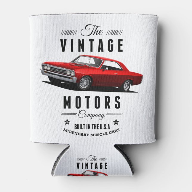 Vintage Motors Chevelle Can Cooler (Front)