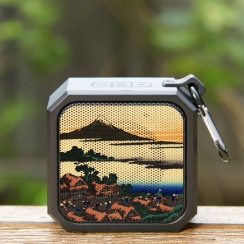 Vintage Mount Fuji at Isawa Japan Bluetooth Speaker