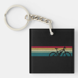 Vintage Mountain Bike Keychain