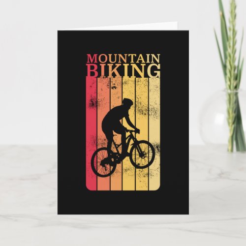 Vintage Mountain Biking MTB Cycling Gift Card