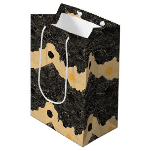 Vintage Mountain Clouds Landscape (4) Medium Gift Bag