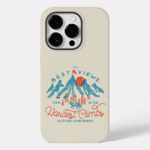 Vintage Mountain Wolf Climbing Hiking Outdoors Case-Mate iPhone 14 Pro Case