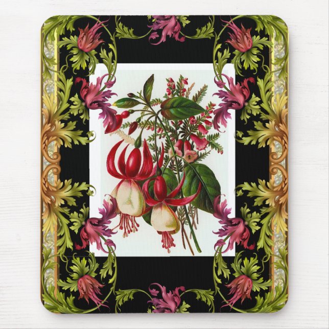 Vintage Mousepad Floral (Front)