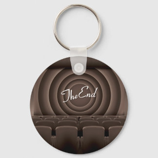 Vintage Movie Cinema Theatre Keychain