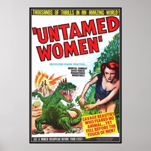 Vintage movie horror _ poster