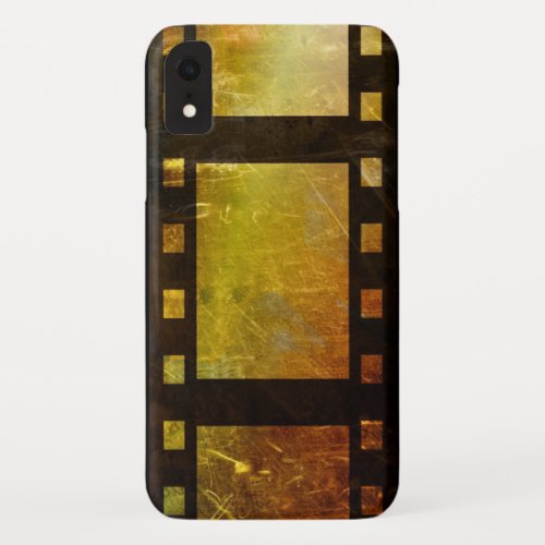 Vintage movie reel film iPhone XR case