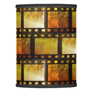 Movie Reel Table & Pendant Lamps