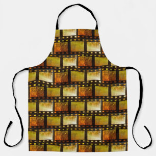 Vintage movie reel film theater classic apron