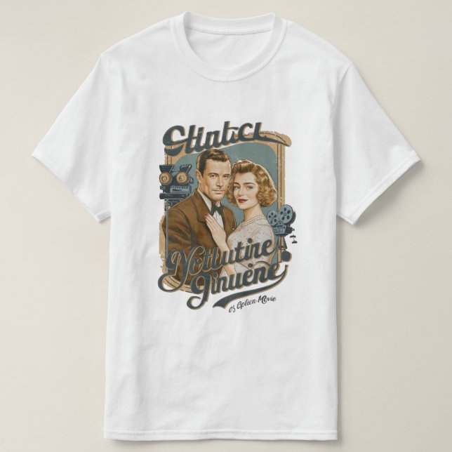 Vintage movie T-Shirt (Design Front)