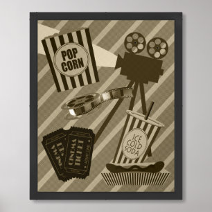 Vintage Movie Theater Poster