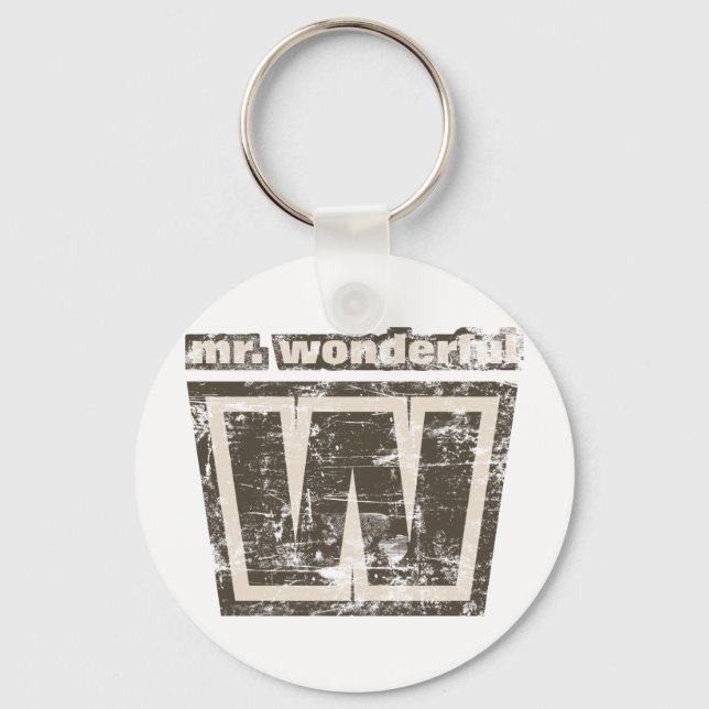 Vintage Mr Wonderful Keychain (Front)
